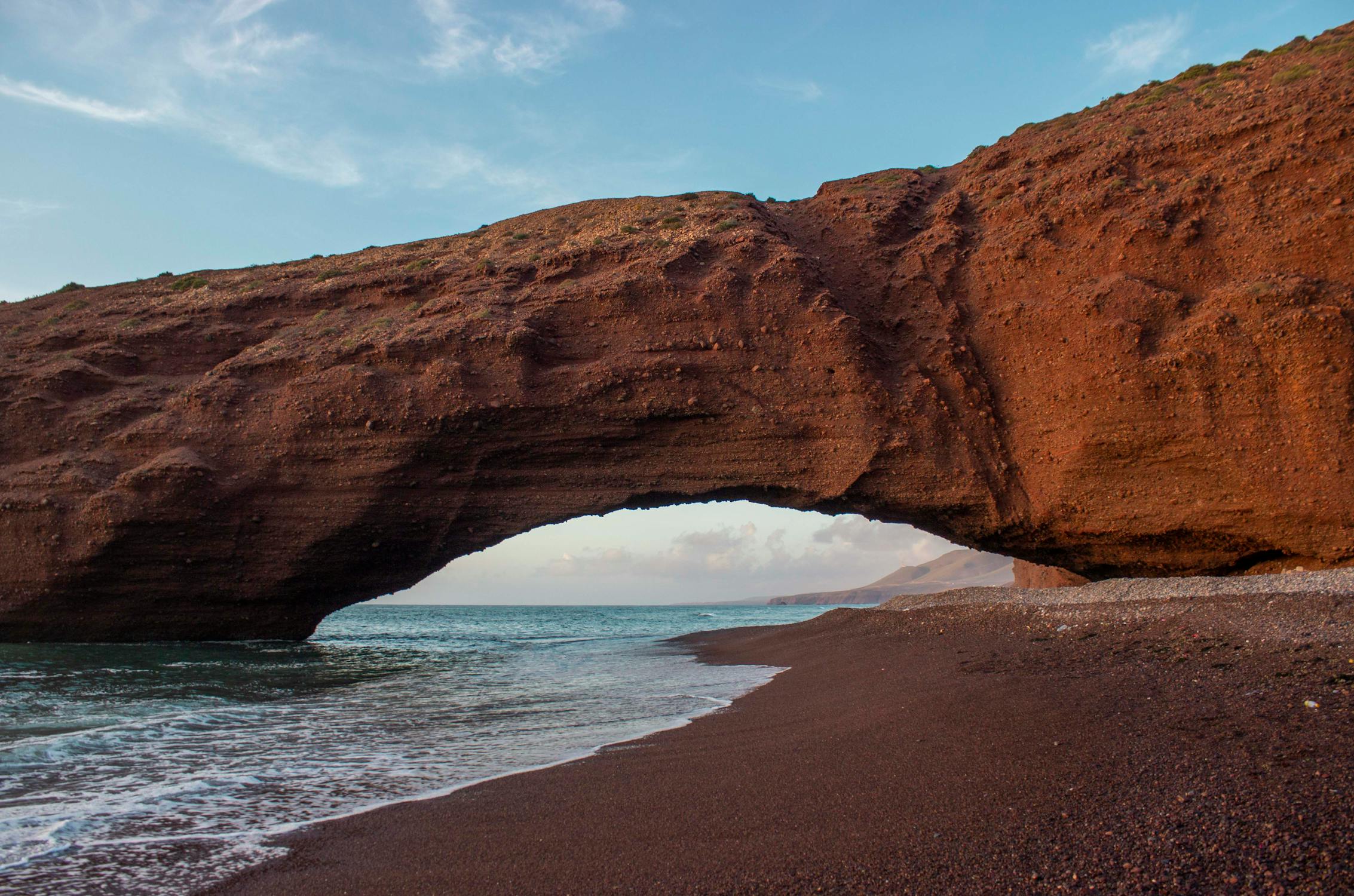 Sidi Ifni, la costa a sud del Marocco vista dal riad