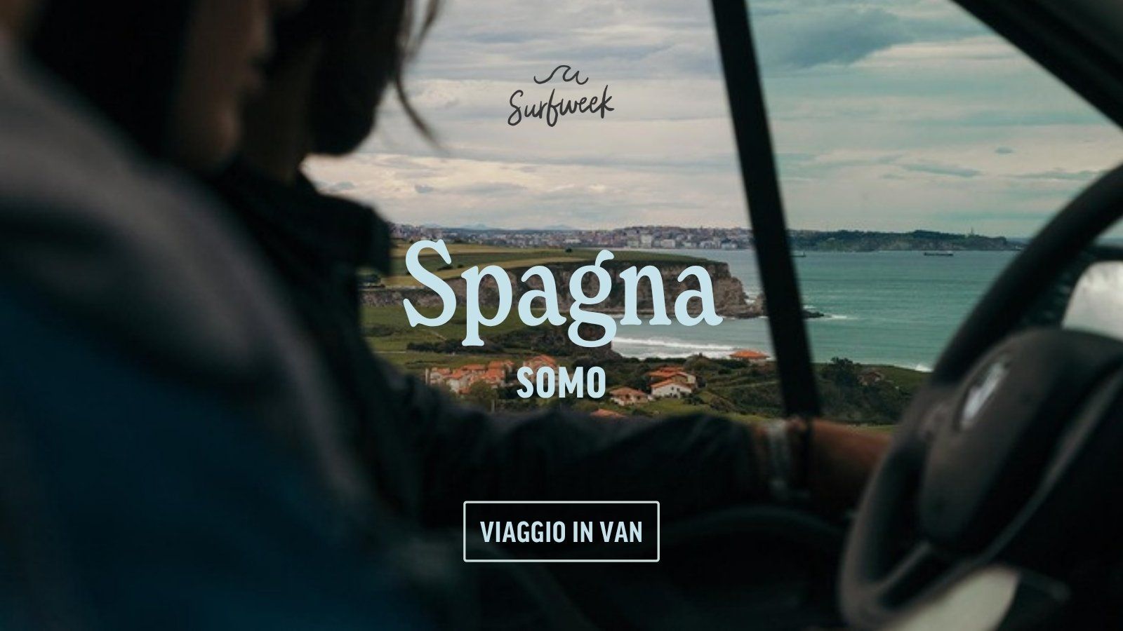 Copertina della brochure Somo in van: la costa della Cantabria vista dal posto di guida del van